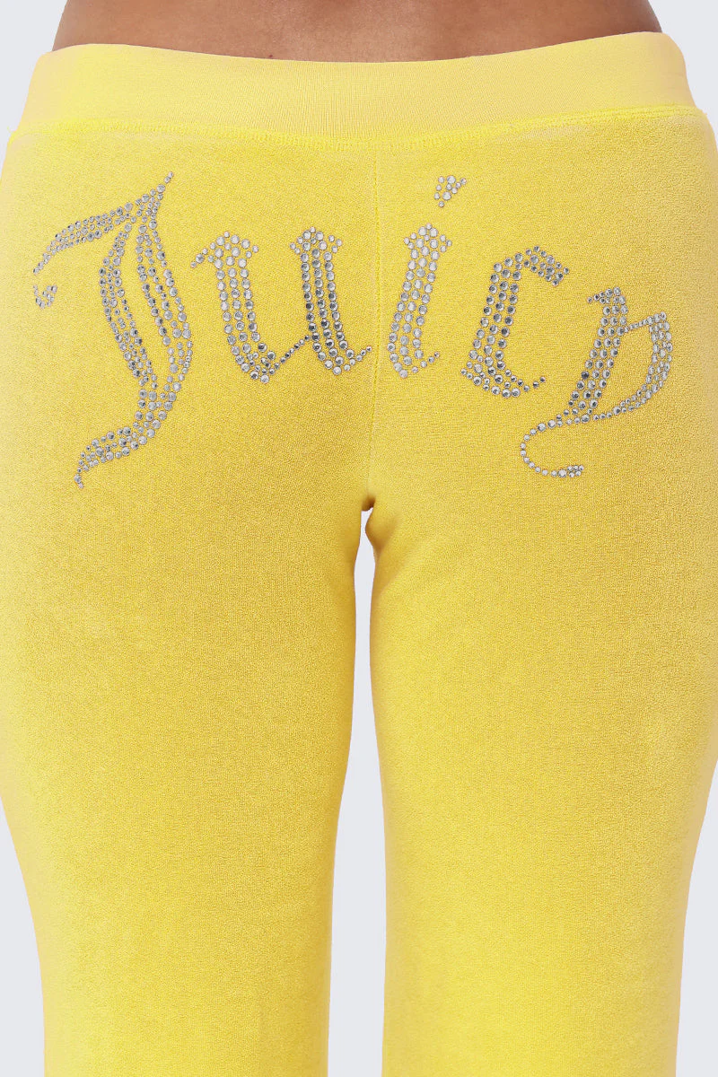 Big Bling Washed Terry Track Pants