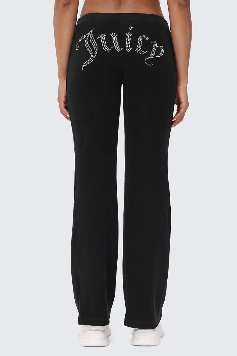 Big Bling Washed Terry Track Pants