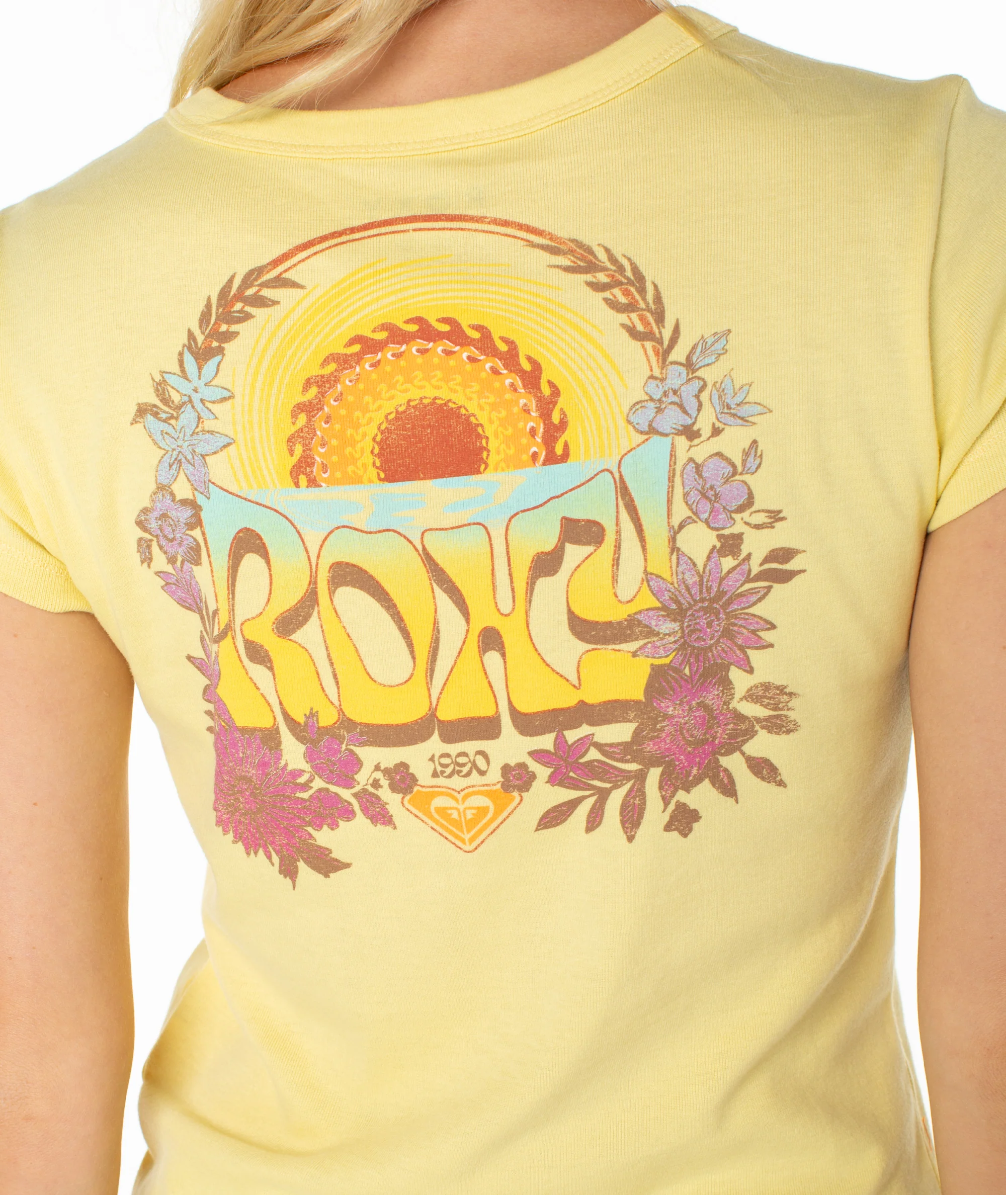 Tribal Sunset 90S Baby Tee