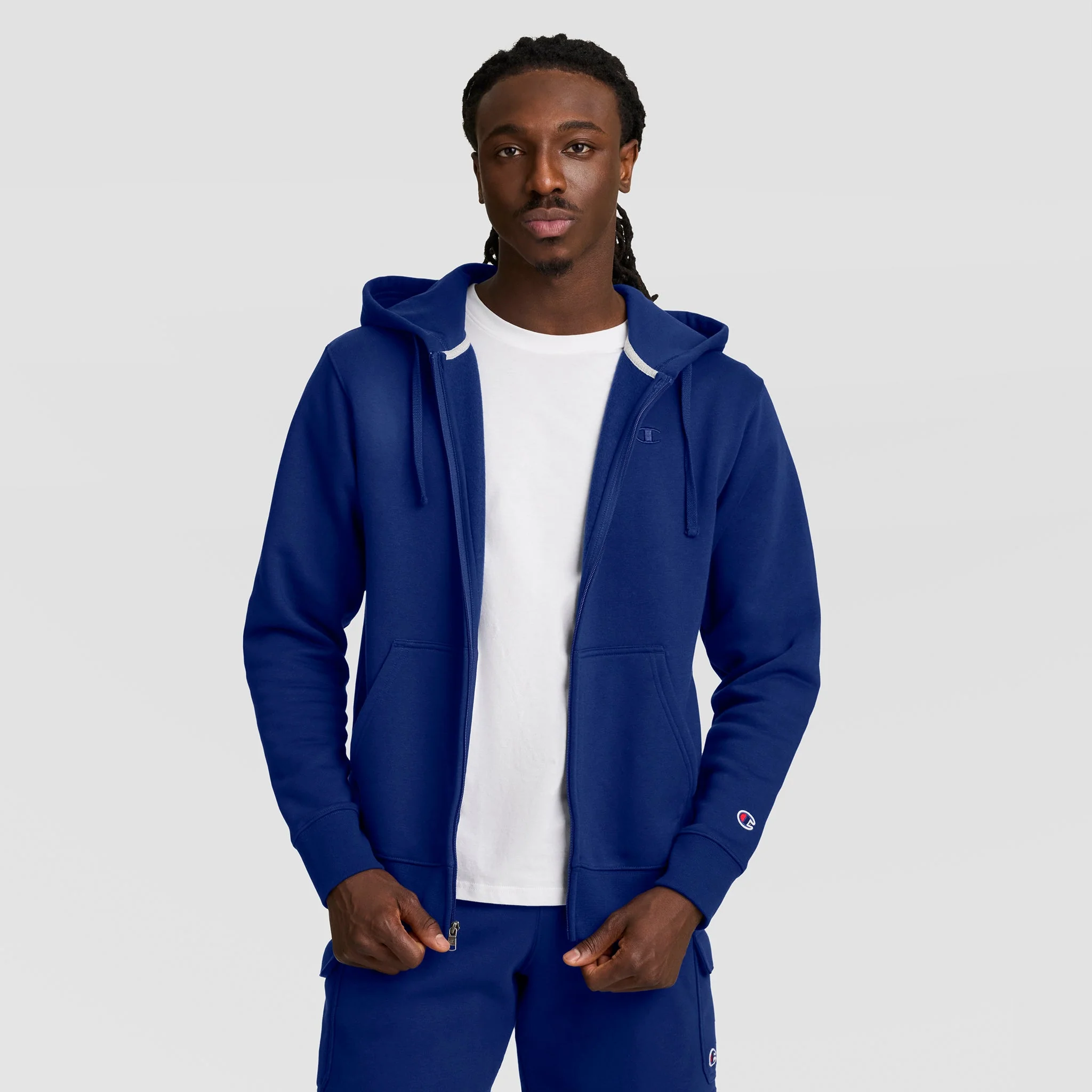 Powerblend Full-Zip Hoodie, C Logo