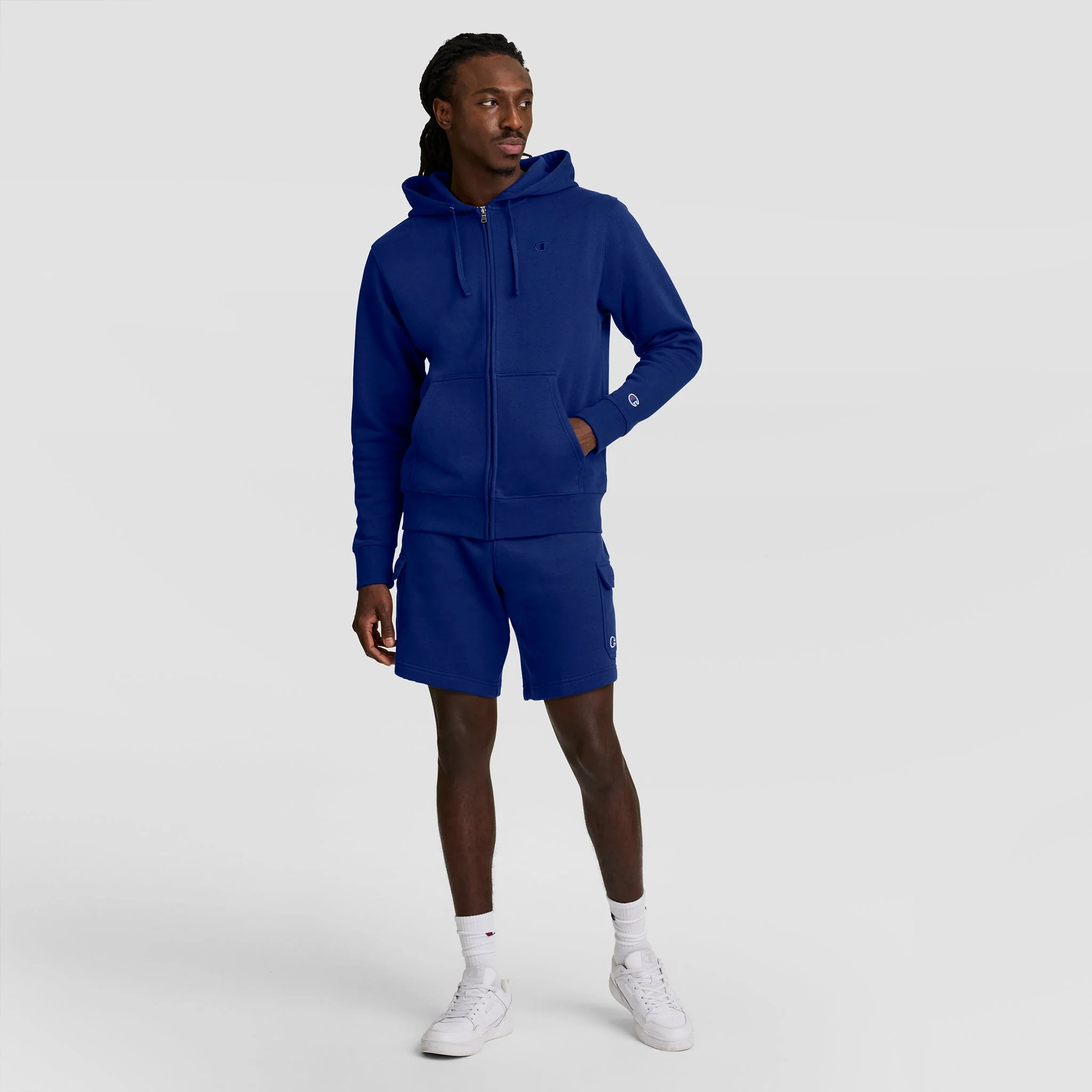 Powerblend Full-Zip Hoodie, C Logo