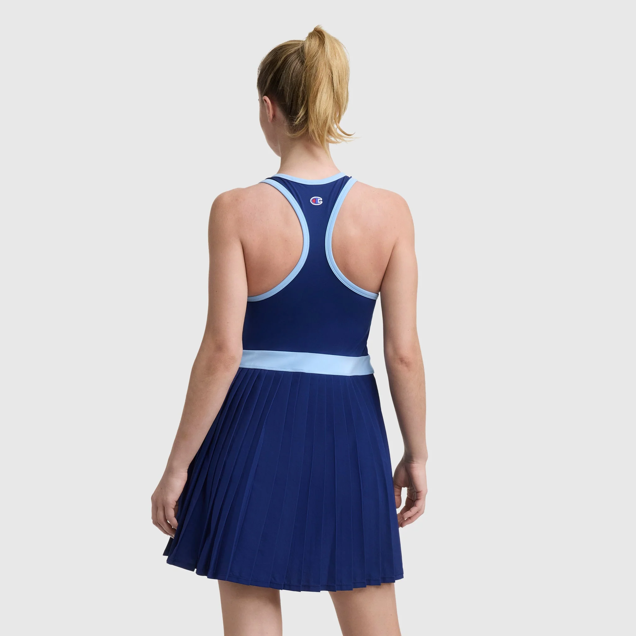 Match Point Tennis Dress, Embroidered Script Logo