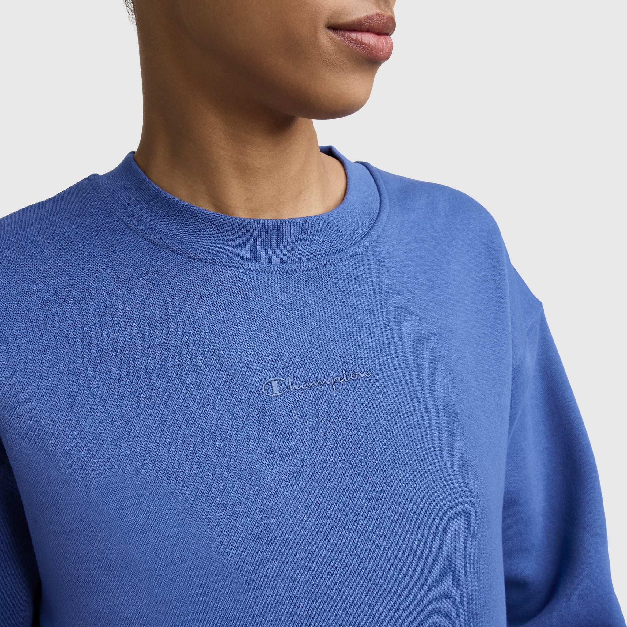 Powerblend Crewneck Sweatshirt, Embroidered Script Logo