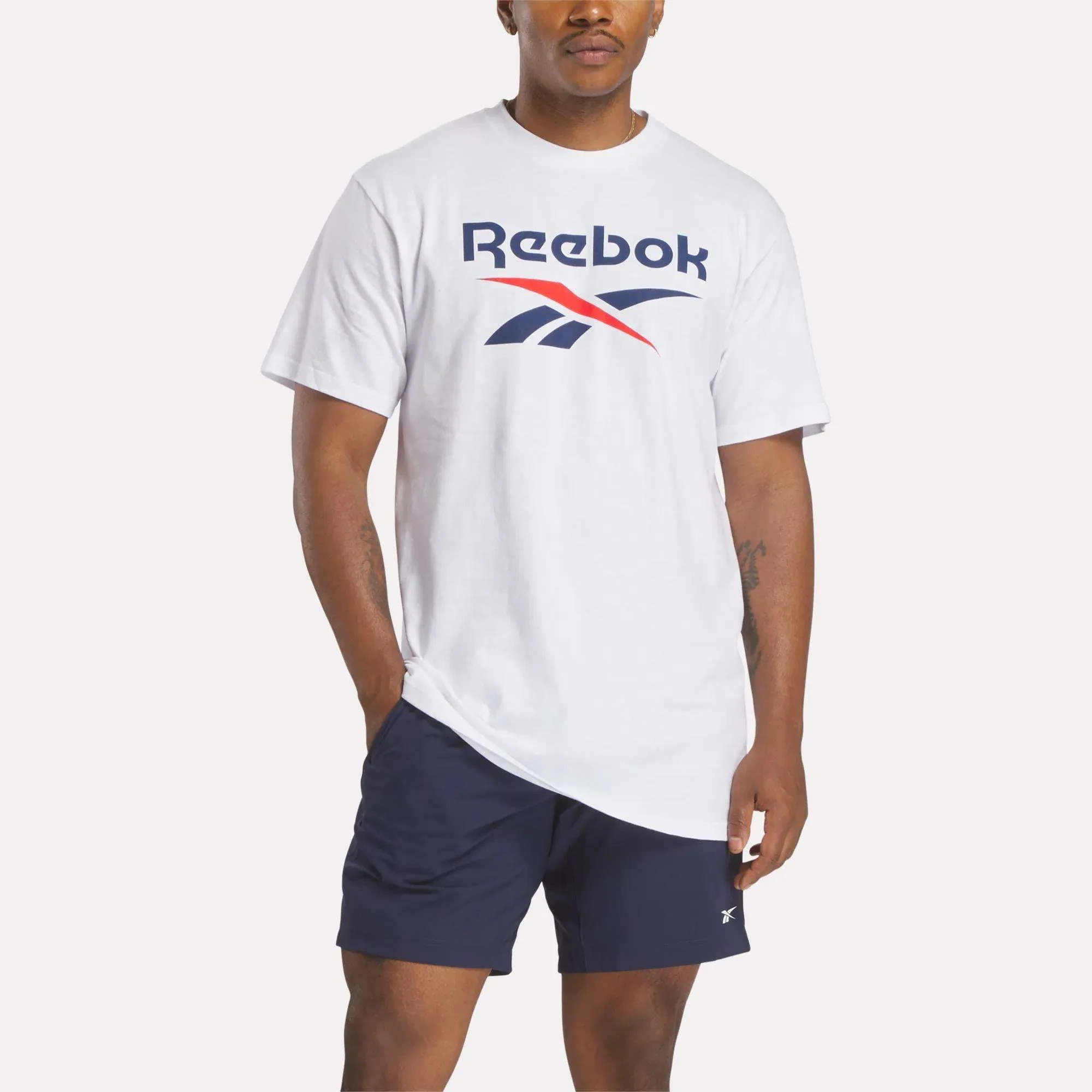Men's Stacked Vector Graphic T-Shirt