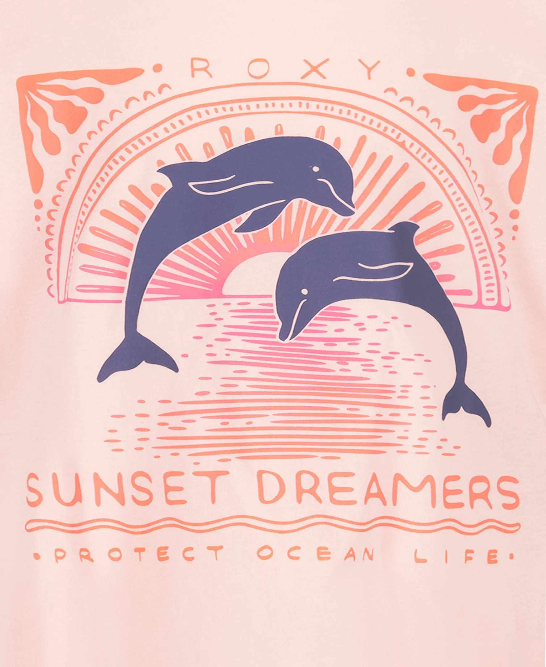 Girls' Ocean Life Oversized Tee