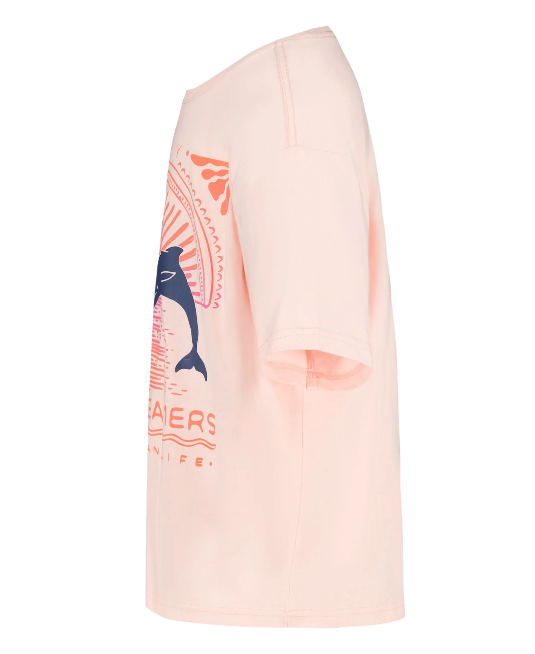 Girls' Ocean Life Oversized Tee