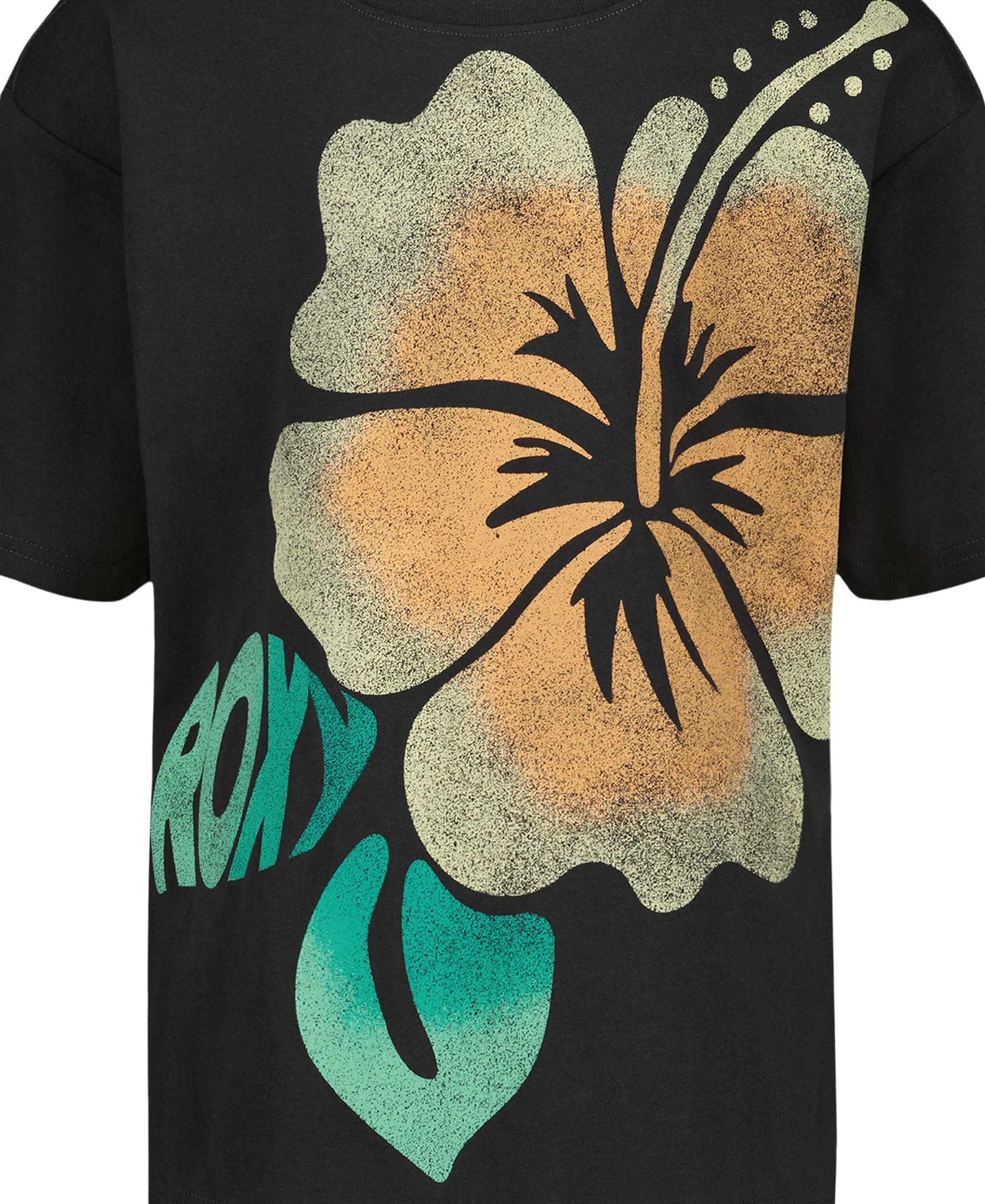 Girls' Hibiscus Oversized Tee