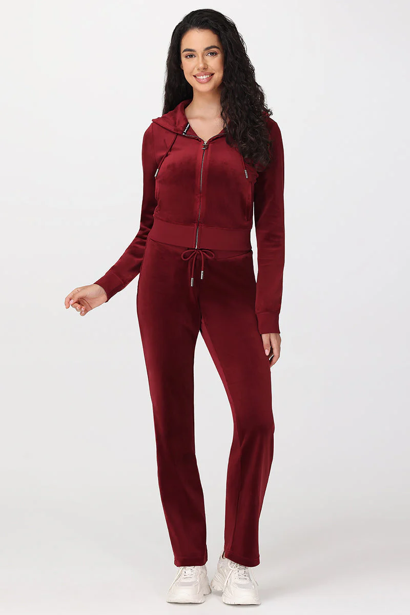 OG Big Bling Velour Track Pants