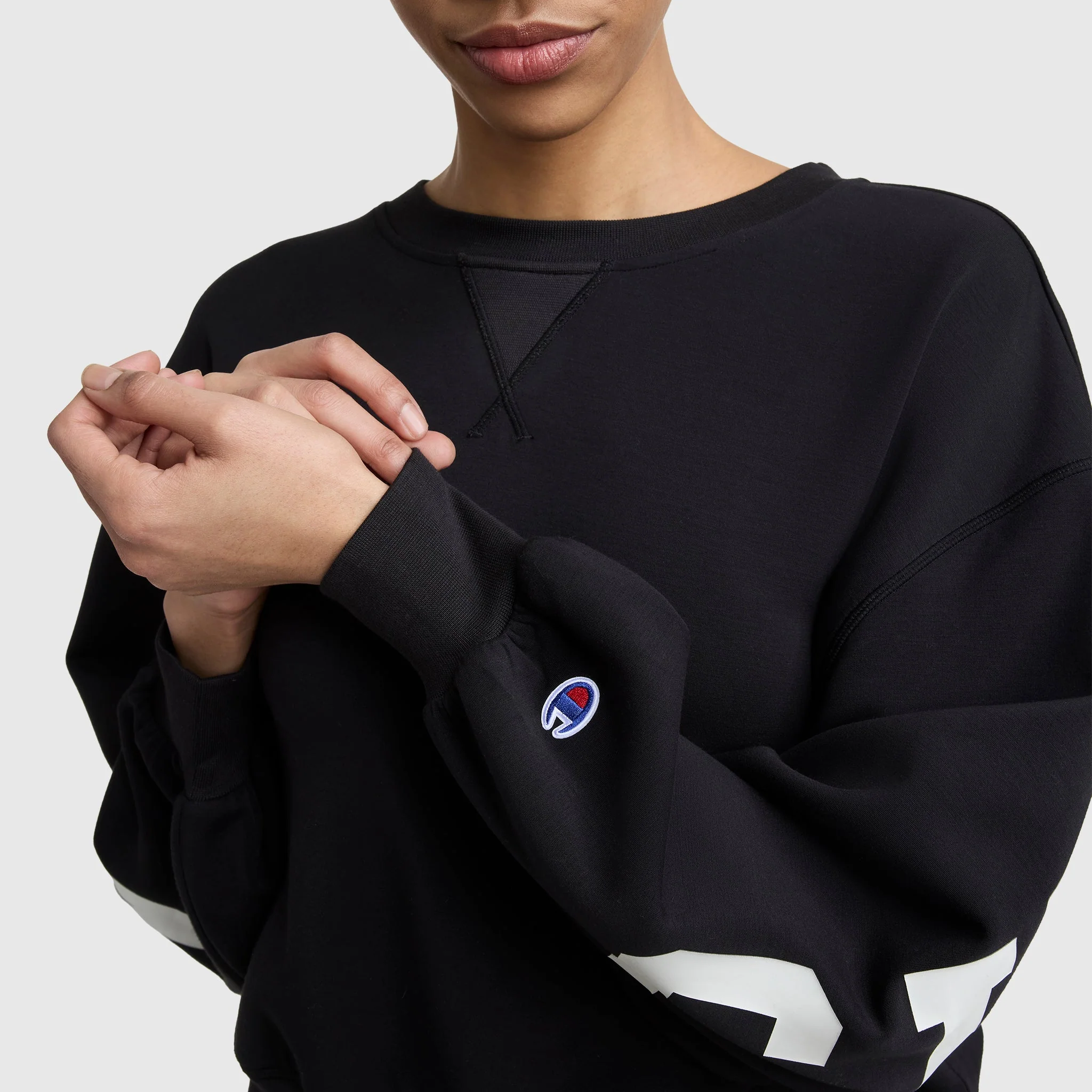 Endzone Loose Fit Crewneck, C Logo