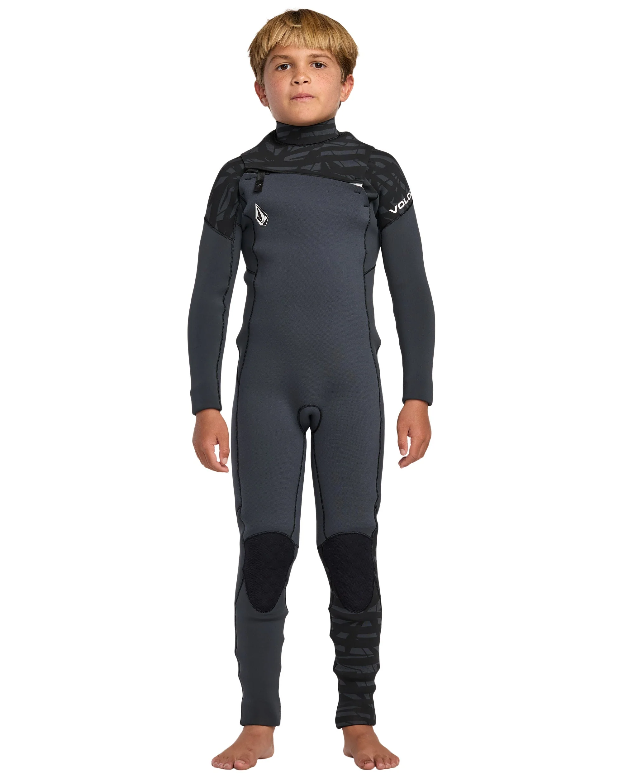 Kids' Big 4/3MM Modulator Chest Zip Full Wetsuit