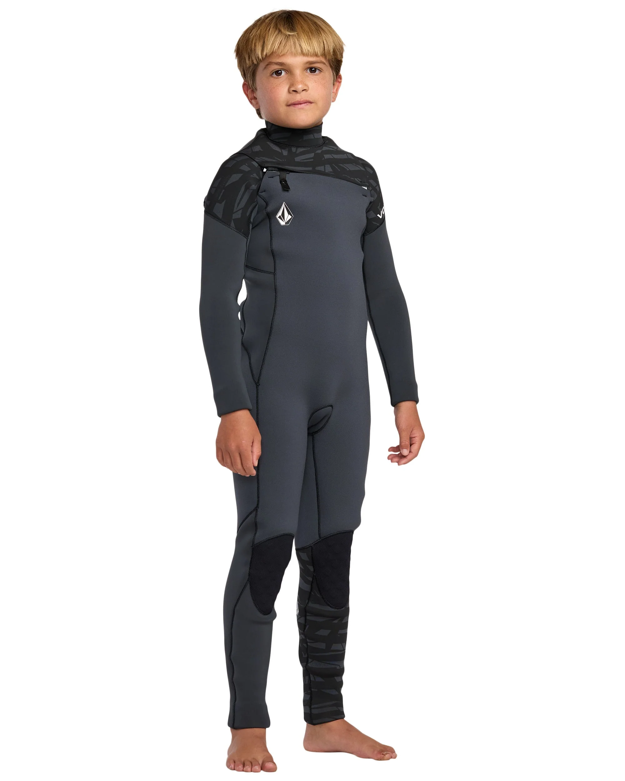 Kids' Big 4/3MM Modulator Chest Zip Full Wetsuit