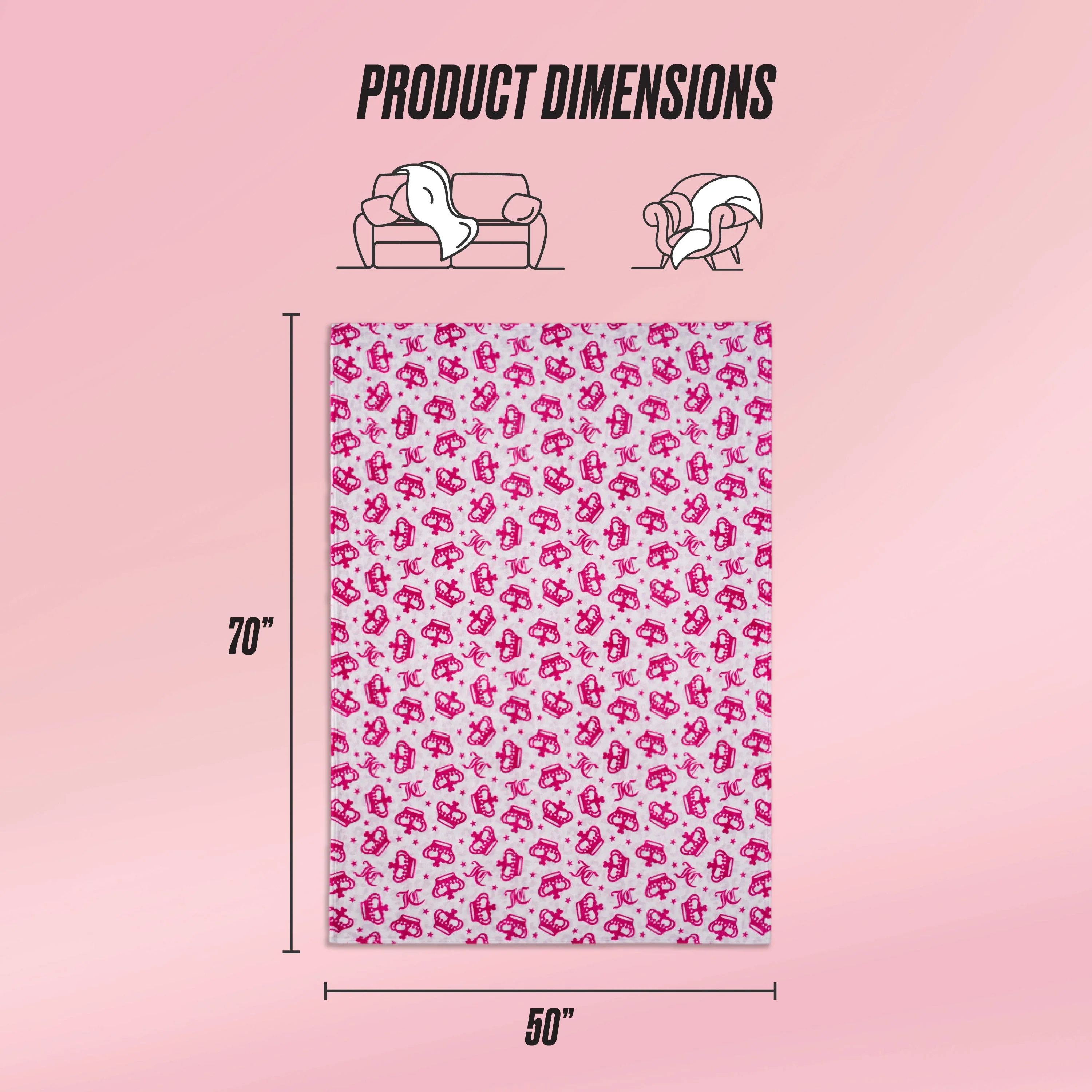 Kids Plush Throw Blanket