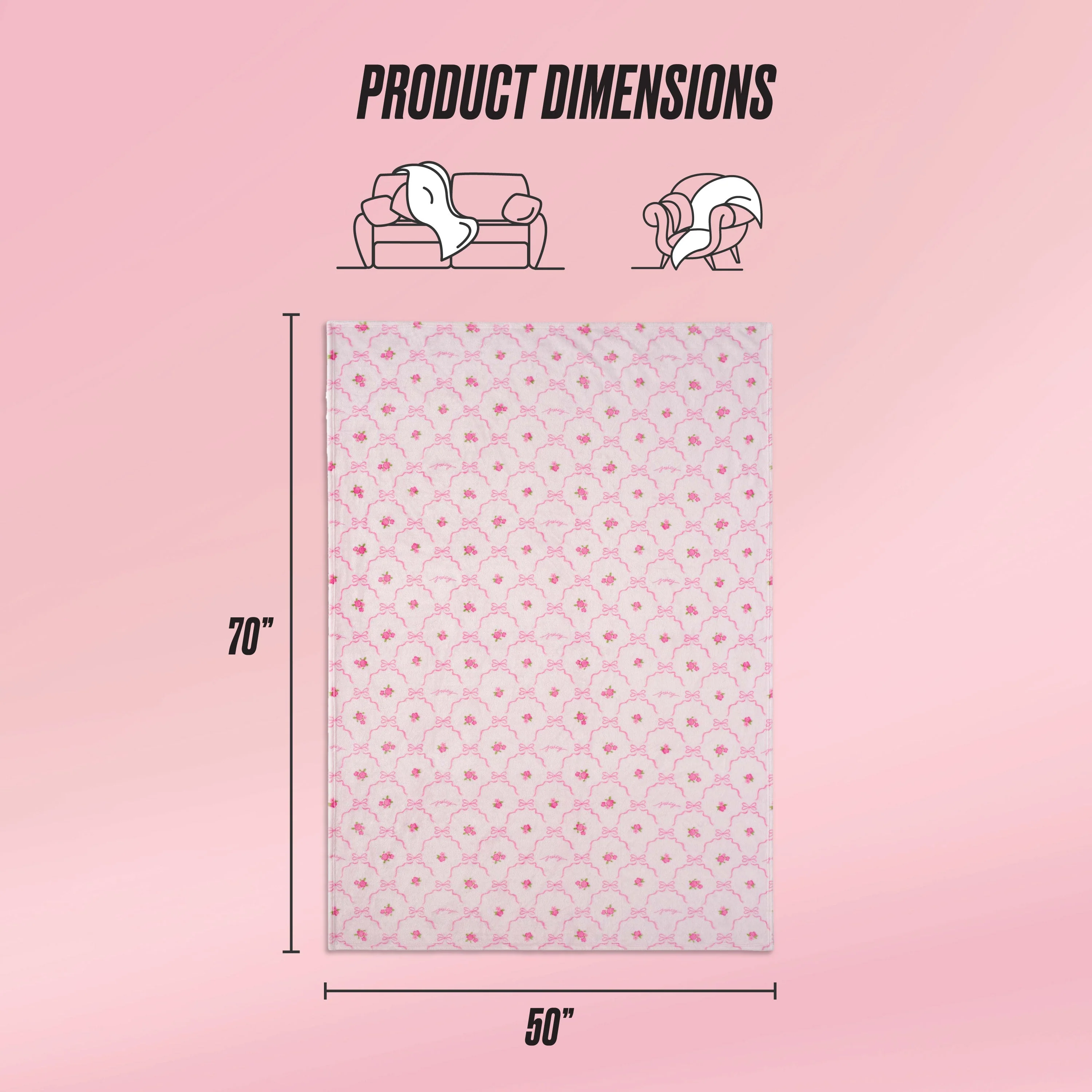 Kids Plush Throw Blanket
